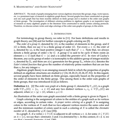 Colorings of Order Sum Graphs of Groups
